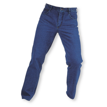 Nohavice Jeans 9006, s vreckom na skladací meter, veľ. 48